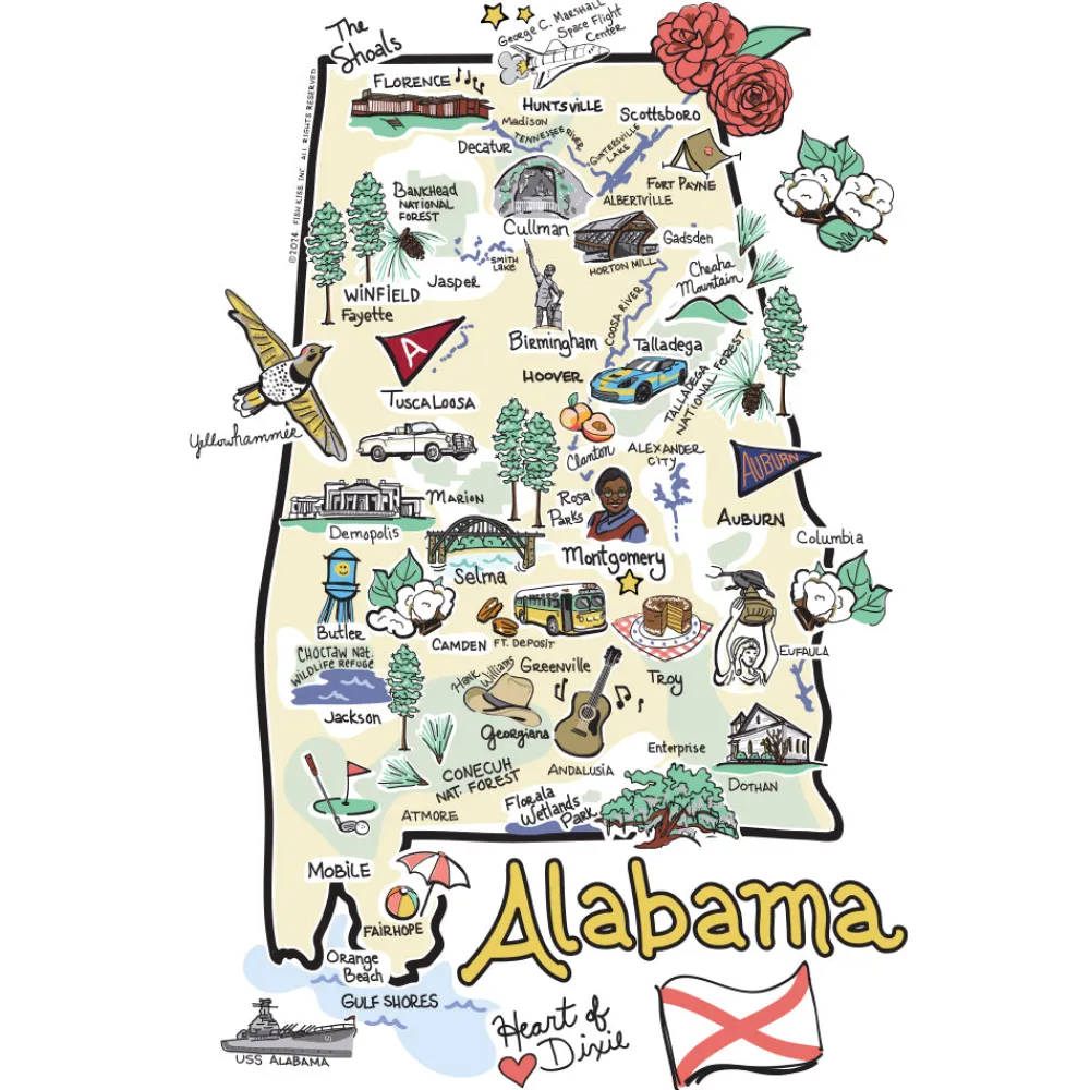 Swig Life Travel Mugs^Alabama Travel Mug 22oz