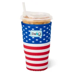 Swig Life Drink Coolies New Sizes!|All American^All American Large Iced Cup Coolie