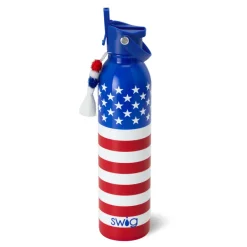 Swig Life Water Bottles|Sips For Kids^All American 26oz Flip + Sip Water Bottle -