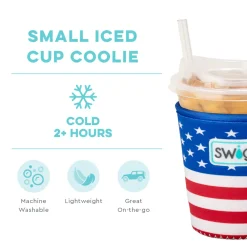 Swig Life Drink Coolies New Sizes!|All American^All American Small Iced Cup Coolie