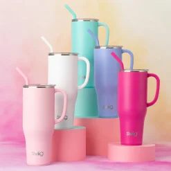 Swig Life Tumblers New Sizes!|Travel Mugs^Aqua Mega Mug 40oz