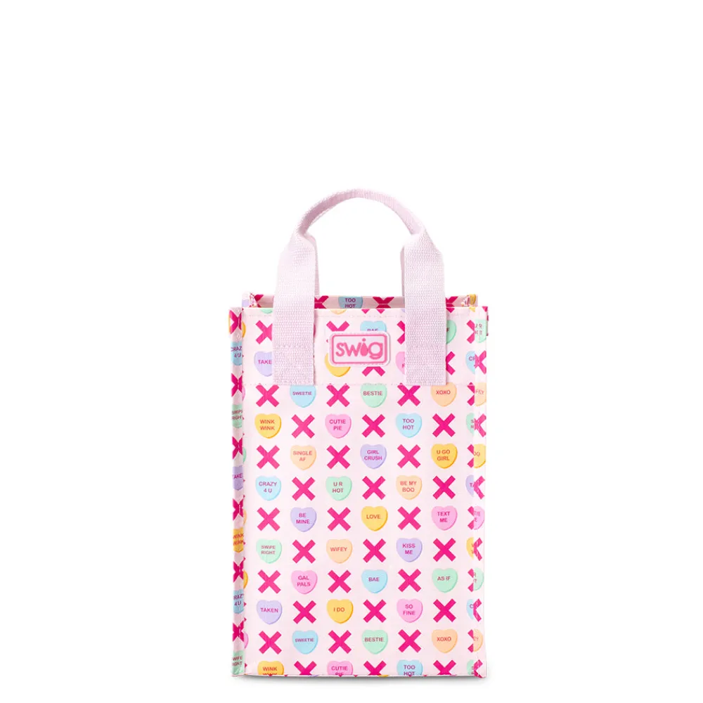 Swig Life Reusable Gift Bags|Be Mine^Be Mine Tall Reusable Bag