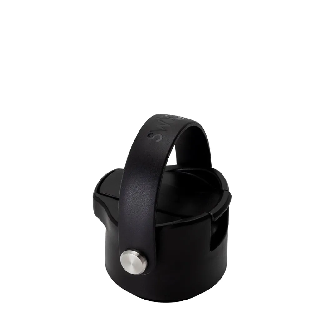 Swig Life Lids, Straws + More|Water Bottles^Black Flip + Sip Cap 26oz Bottle