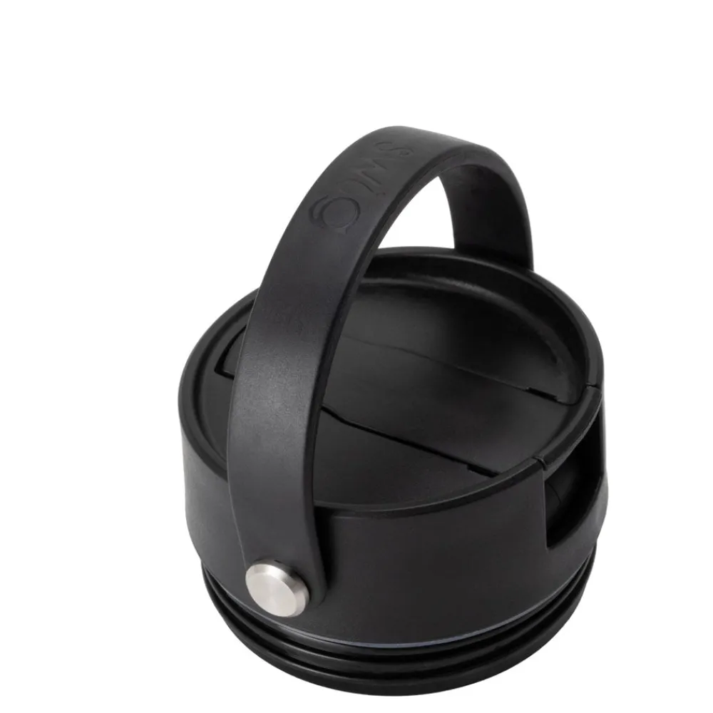 Swig Life Lids, Straws + More|Sips For Kids^Black Flip & Sip Cap Small -