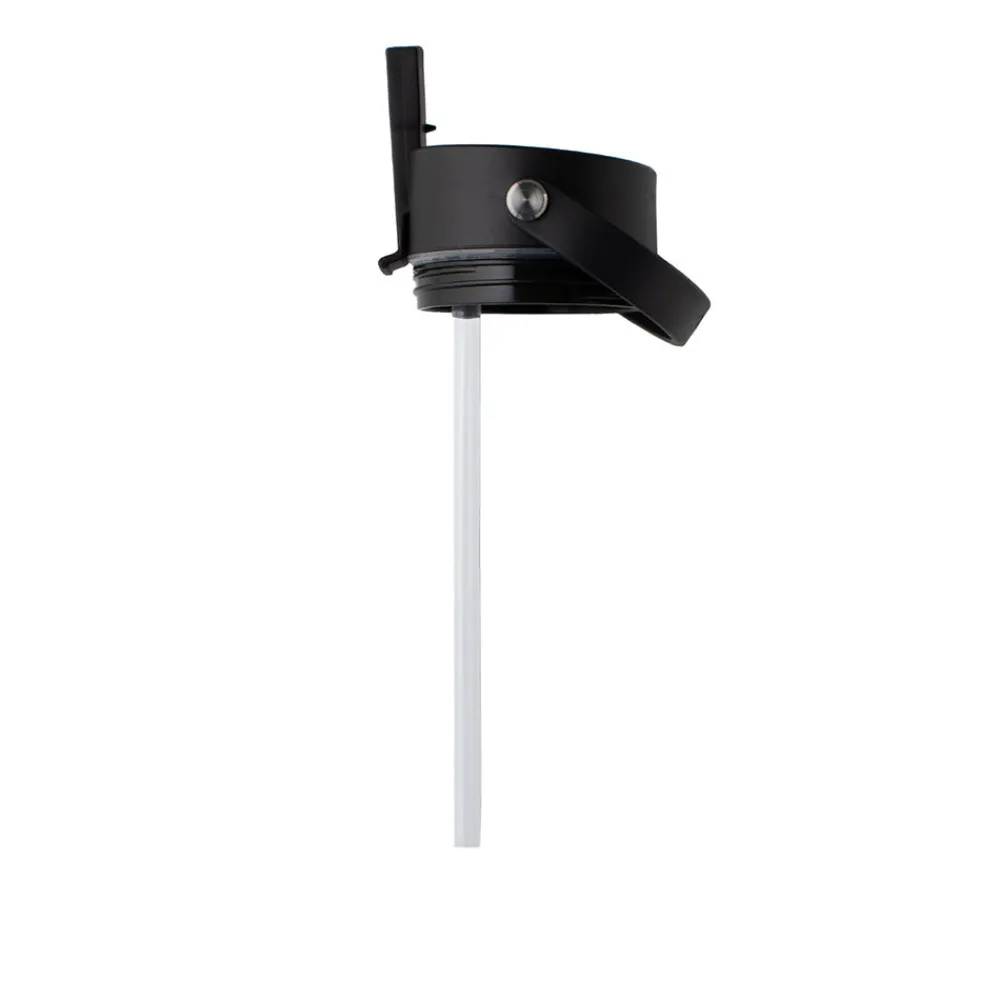Swig Life Lids, Straws + More|Sips For Kids^Black Flip & Sip Cap Small -