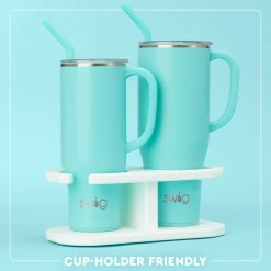 Swig Life Tumblers New Sizes!|Travel Mugs^Black Mega Mug 40oz