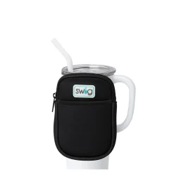 Swig Life Travel Mugs|Drinking Buddies^Black Mega Mug Pouch