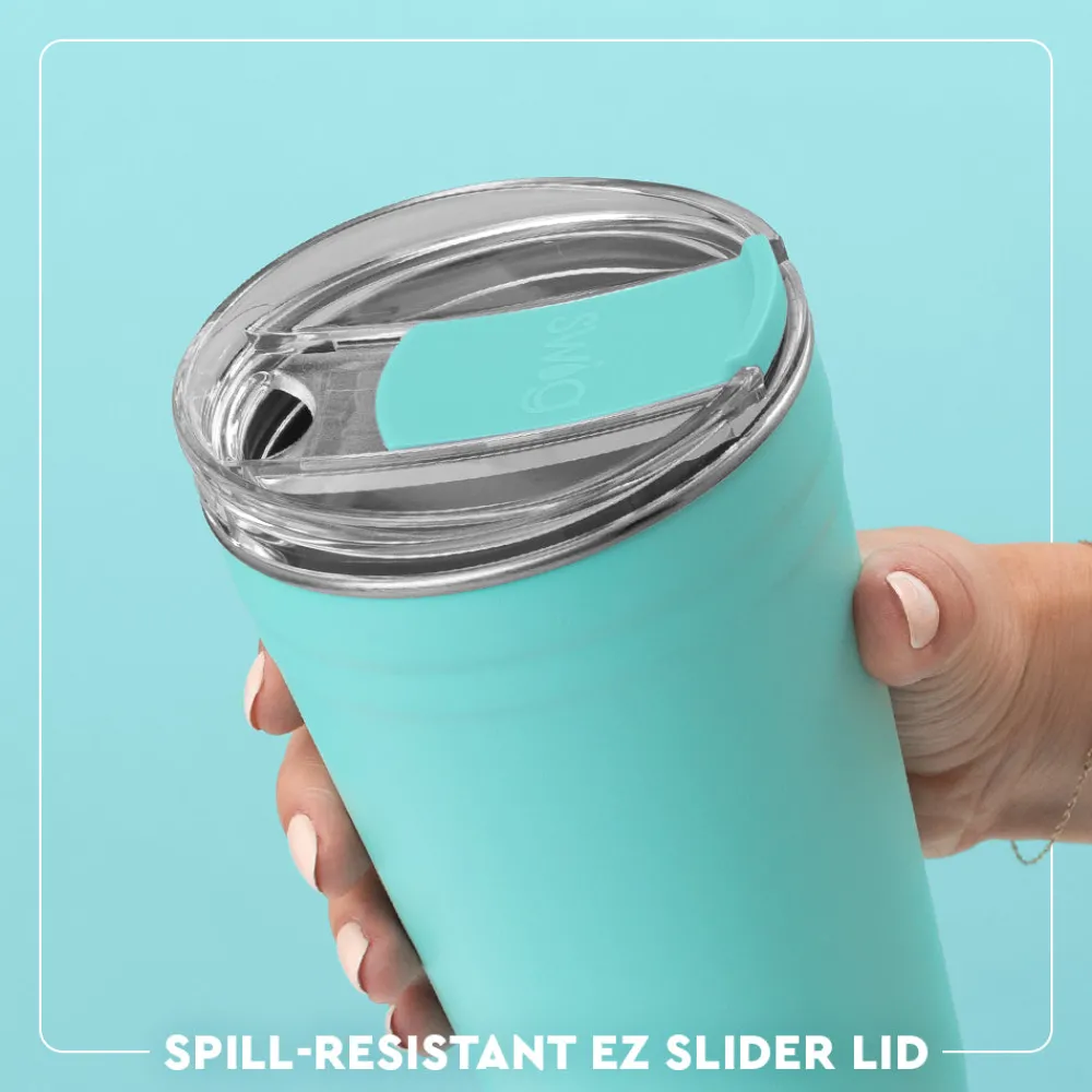 Swig Life Tumblers New Sizes!|Solids^Black 24oz Insulated Party Cup -