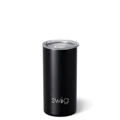 Swig Life Tumblers New Sizes!|Solids^Black Slim Tumbler 12oz