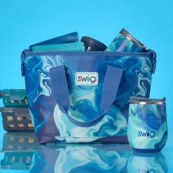 Swig Life Lunchware|Sips For Kids^Blue Lagoon Lunchi Lunch Bag