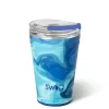 Swig Life Tumblers New Sizes!|Blue Lagoon^Blue Lagoon Party Cup 18oz