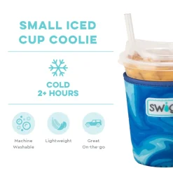 Swig Life Drink Coolies New Sizes!|Blue Lagoon^Blue Lagoon Small Iced Cup Coolie