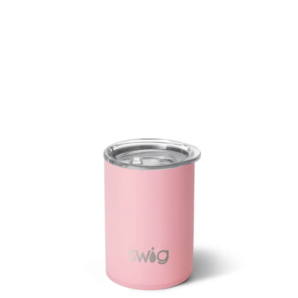 Swig Life Tumblers New Sizes!|Solids^Blush Short Tumbler 12oz
