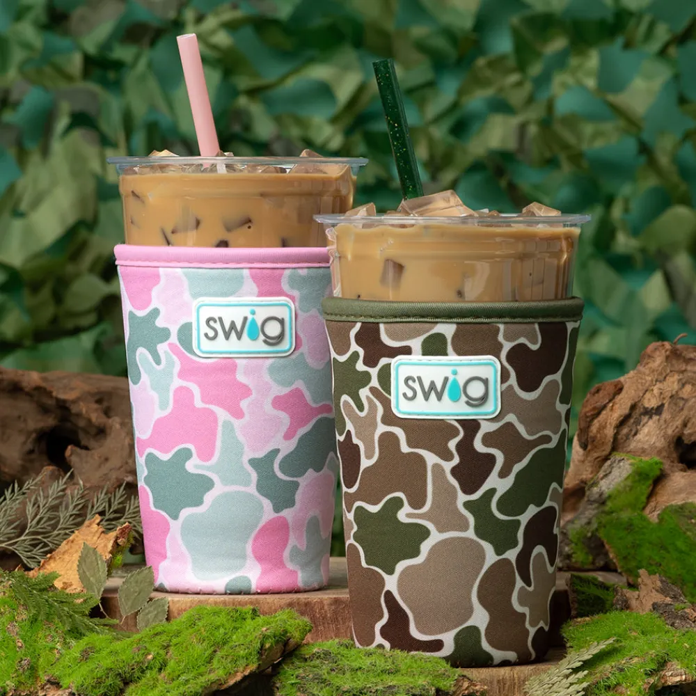 Swig Life Drink Coolies New Sizes!|Blushing Camo Best Seller!^Blushing Camo Medium Iced Cup Coolie