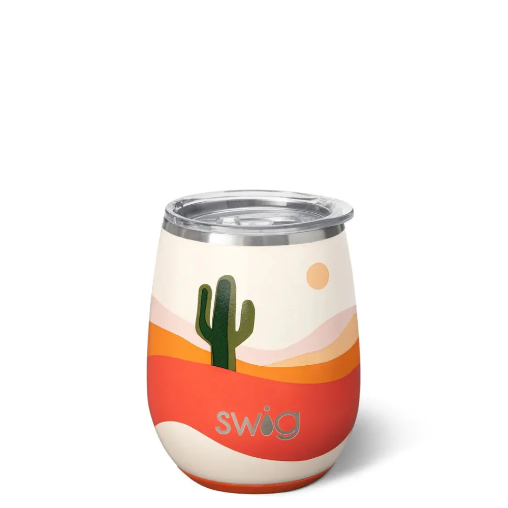 Swig Life Wine + Cocktails|Boho Desert^Boho Desert Stemless Wine 14oz