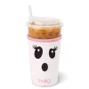 Swig Life Drink Coolies New Sizes!|Boo Crew Ghost^Boo Crew Ghost Medium Iced Cup Coolie