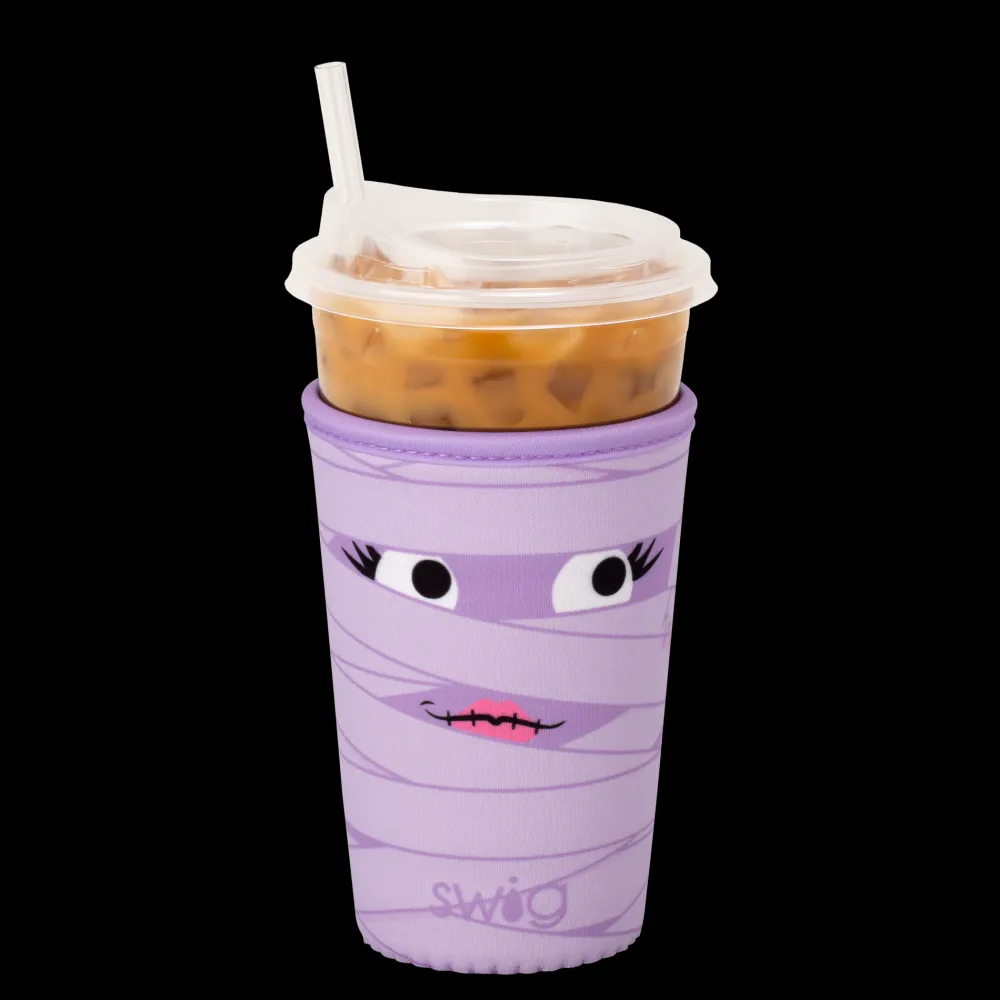 Swig Life Drink Coolies New Sizes!|Boo Crew Mummy^Boo Crew Mummy Medium Iced Cup Coolie