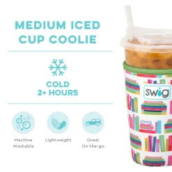 Swig Life Drink Coolies New Sizes!|Book Club Best Seller!^Book Club Medium Iced Cup Coolie