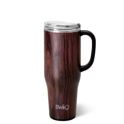 Swig Life Tumblers New Sizes!|Travel Mugs^Bourbon Barrel 40oz Mega Mug with handle -