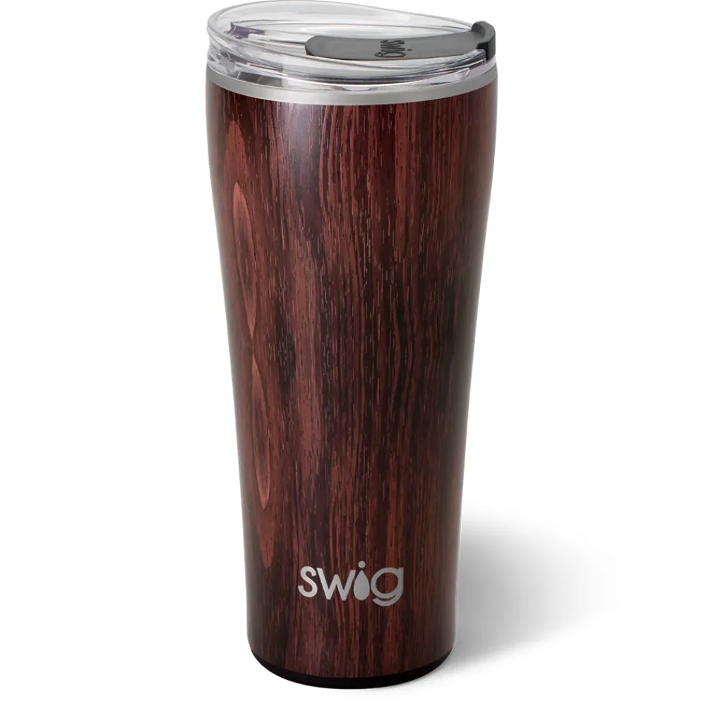 Swig Life Tumblers New Sizes!|Bourbon Barrel^Bourbon Barrel 32oz Tumbler -