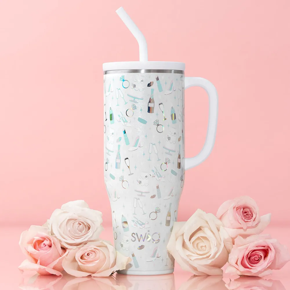 Swig Life Tumblers New Sizes!|Travel Mugs^Bride to Be Mega Mug 40oz