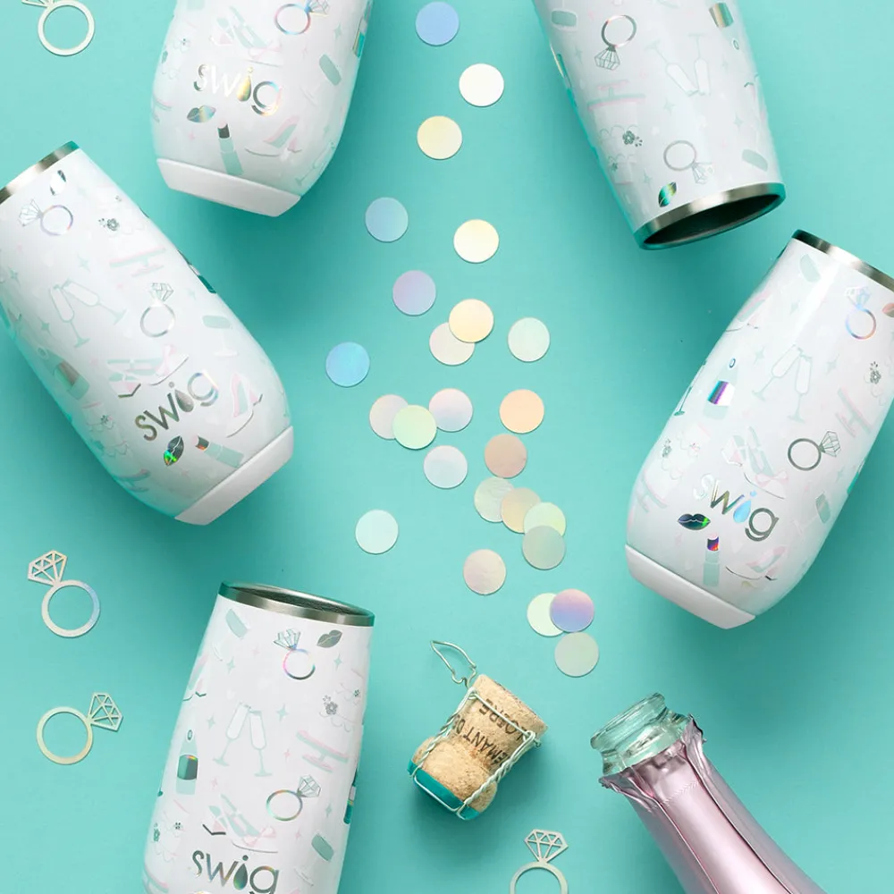 Swig Life Wine + Cocktails|Bride To Be^Bride to Be Stemless Flute 6oz