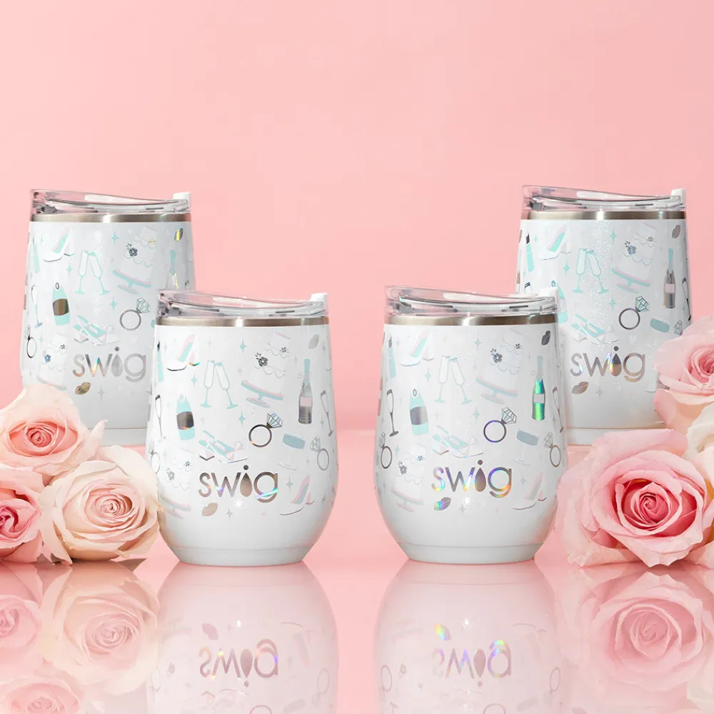 Swig Life Wine + Cocktails|Bride To Be^Bride to Be Stemless Wine 12oz