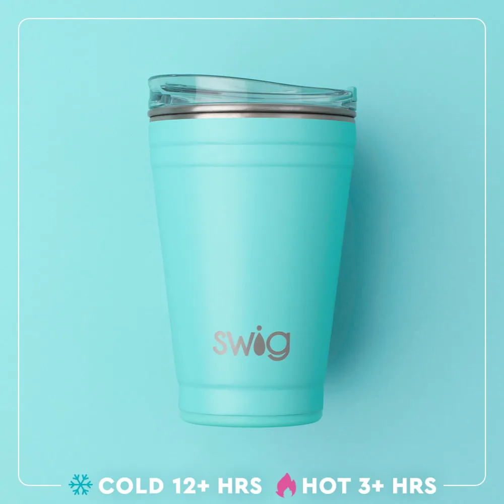 Swig Life Tumblers New Sizes!|Brite Stripe^Brite Stripe Party Cup 18oz