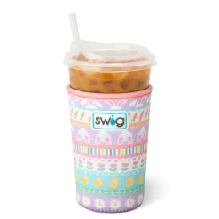 Swig Life Drink Coolies New Sizes!|Bunny Trail^Bunny Trail Medium Iced Cup Coolie