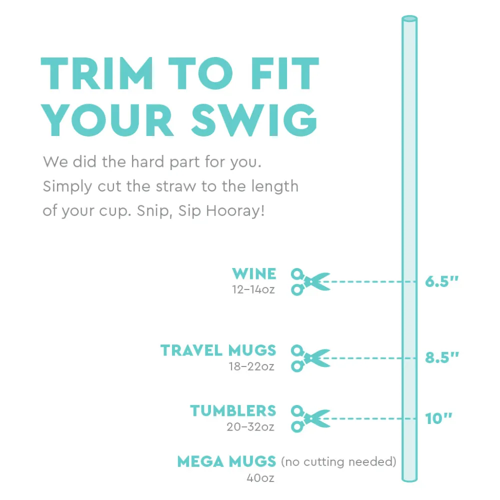 Swig Life Lids, Straws + More|Egg Hunt^Bunny Trail Straw Topper Set