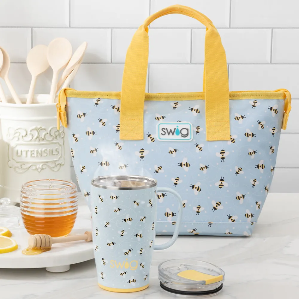 Swig Life Lunchware|Sips For Kids^Busy Bee Lunchi Lunch Bag