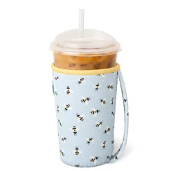 Swig Life Drink Coolies New Sizes!|Busy Bee^Busy Bee Medium Iced Cup Coolie