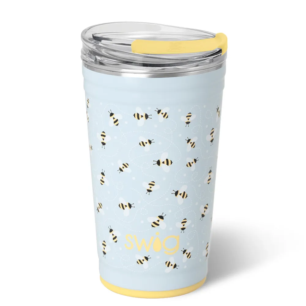 Swig Life Tumblers New Sizes!|Busy Bee^Busy Bee Party Cup 24oz