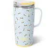 Swig Life Travel Mugs|Busy Bee^Busy Bee Travel Mug 22oz