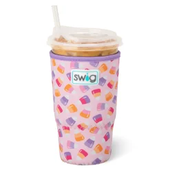 Swig Life Drink Coolies New Sizes!|Candy Corn^Candy Corn Large Iced Cup Coolie -