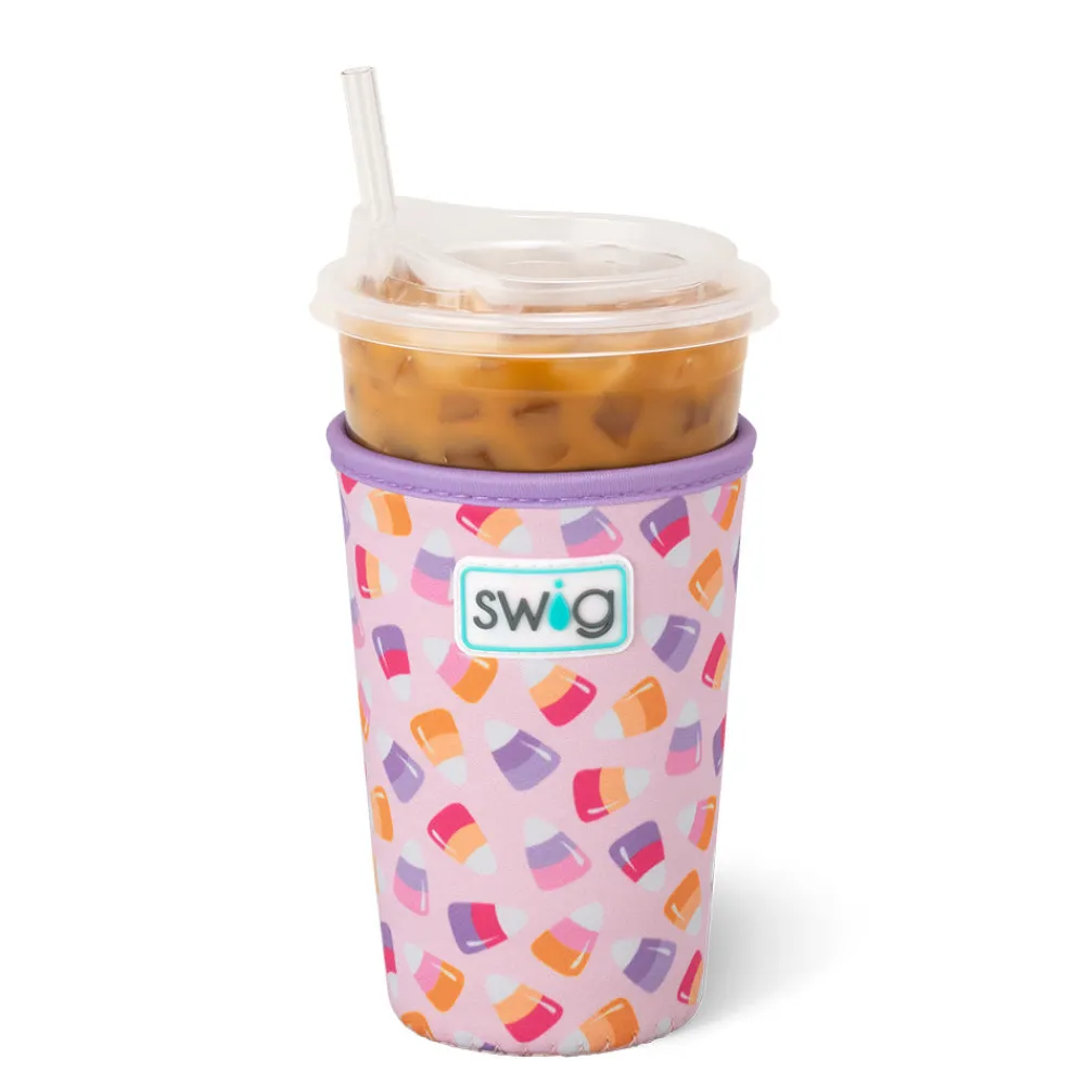 Swig Life Drink Coolies New Sizes!|Candy Corn^Candy Corn Medium Iced Cup Coolie