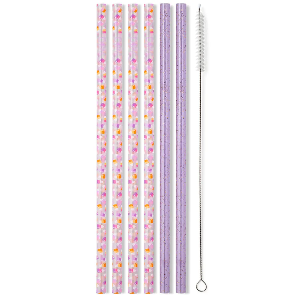 Swig Life Lids, Straws + More|The Bootique^Candy Corn Reusable Straw Set