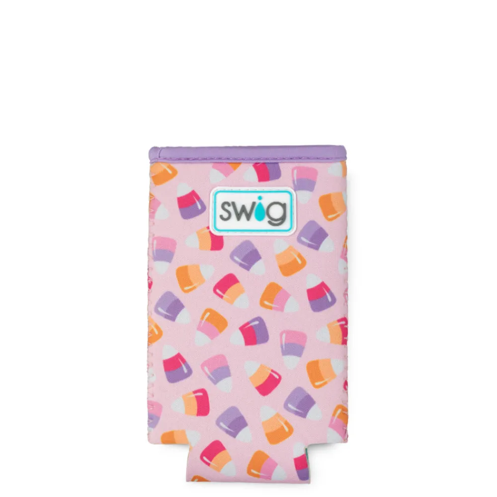 Swig Life Drink Coolies New Sizes!|Candy Corn^Candy Corn Slim Can Coolie