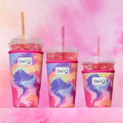 Swig Life Drink Coolies New Sizes!|Candy Crush^Candy Crush Large Iced Cup Coolie