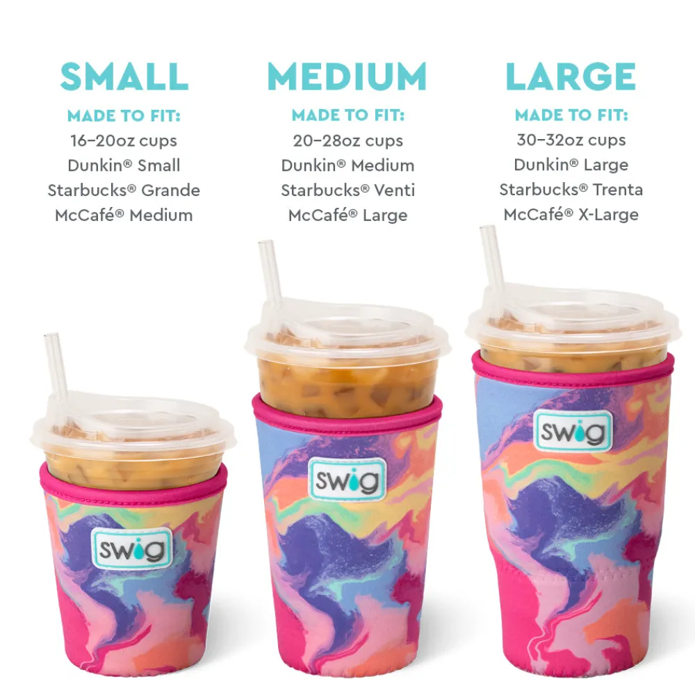 Swig Life Drink Coolies New Sizes!|Candy Crush^Candy Crush Medium Iced Cup Coolie