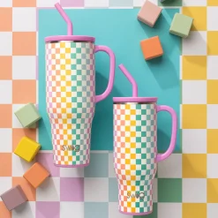 Swig Life Tumblers New Sizes!|Travel Mugs^Check Mate Mega Mug 30oz