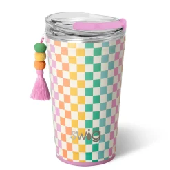 Swig Life Tumblers New Sizes!|Check Mate^Check Mate Party Cup 24oz