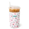 Swig Life Drink Coolies New Sizes!|Cherry Pie^Cherry Pie Medium Iced Cup Coolie