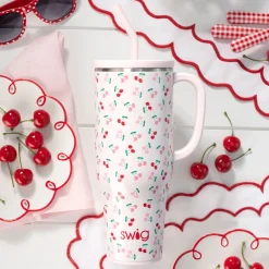 Swig Life Tumblers New Sizes!|Travel Mugs^Cherry Pie Mega Mug 40oz