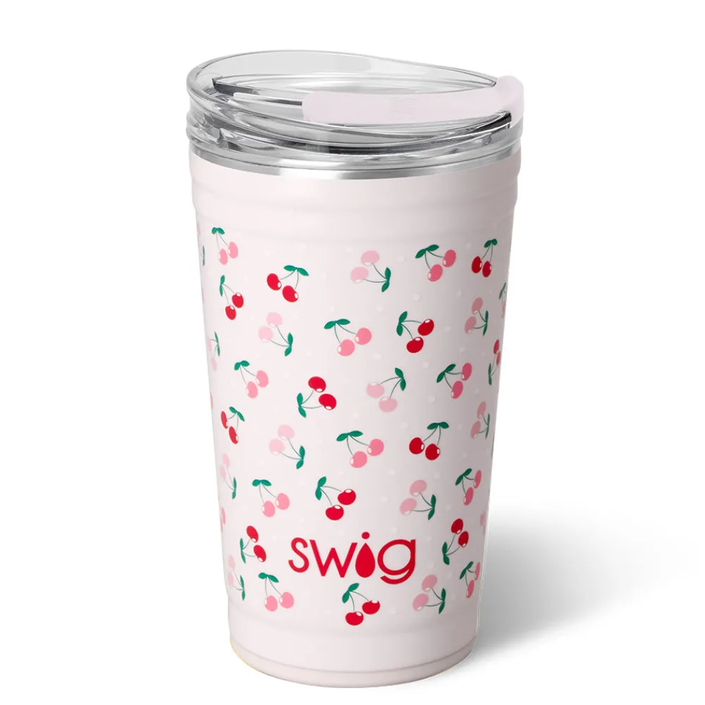 Swig Life Tumblers New Sizes!|Cherry Pie^Cherry Pie Party Cup 24oz
