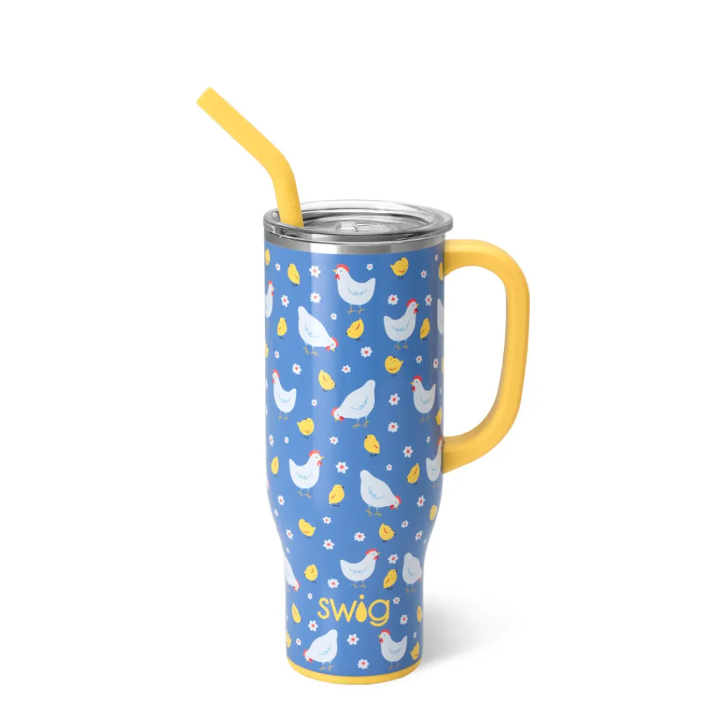 Swig Life Tumblers New Sizes!|Travel Mugs^Chicks Dig It 30oz Mega Mug with Handle -