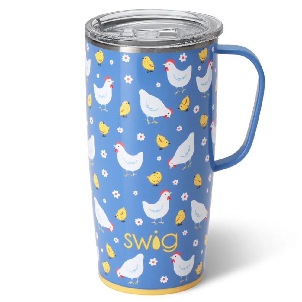 Swig Life Travel Mugs|Chicks Dig It^Chicks Dig It 22oz Travel Mug With Handle -