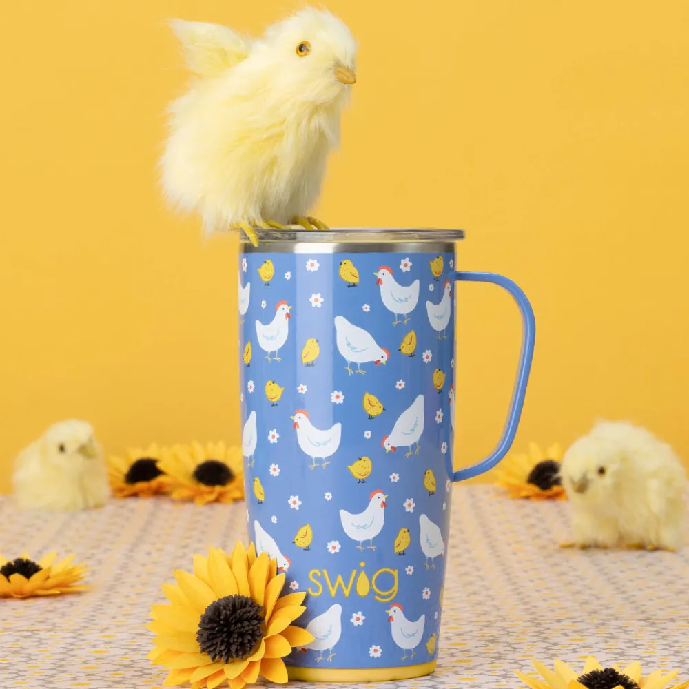 Swig Life Travel Mugs|Chicks Dig It^Chicks Dig It 22oz Travel Mug With Handle -