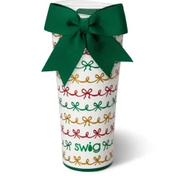Swig Life Tumblers New Sizes!|Christmas Bows^Christmas Bows Tumbler 32oz