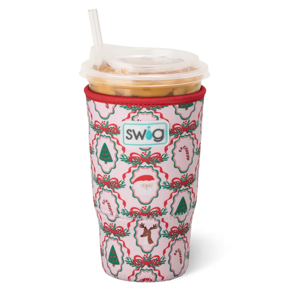 Swig Life Drink Coolies New Sizes!|Christmas Cameos^Christmas Cameos Large Iced Cup Coolie